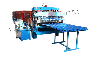 Wall Panel and Tile Double Layer Roll Forming Machine