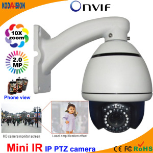 2.0 Megapxiel Mini IP High Speed Dome PTZ Camera